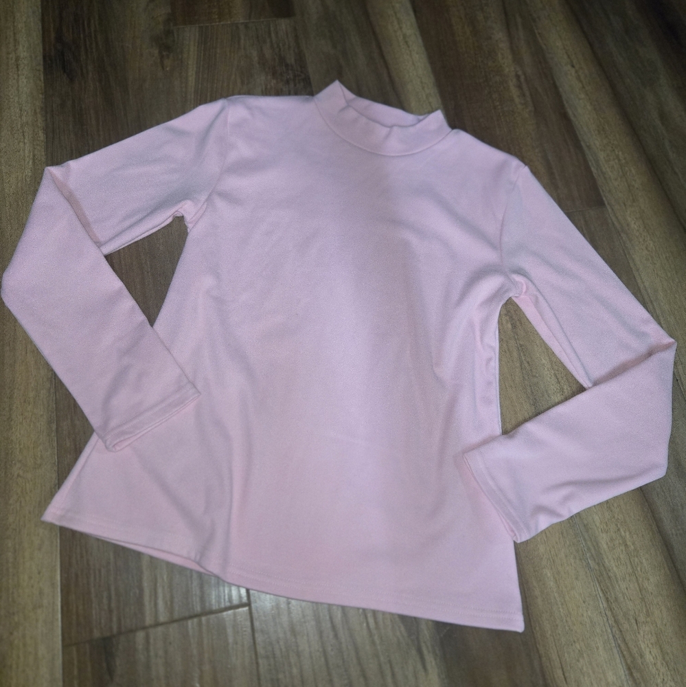 Pink Long Sleeve Top